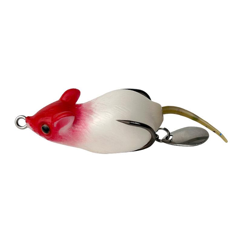 Luya Bait Sequined Thunder Frog Mouse 10G1G Sequined Mouse Bait Double Hook Black Sequined Fake Bait