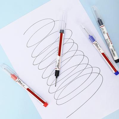 5 stuks lange kop diepe gat markers timmerman inkt marker pennen snel drogende waterdichte kleurrijke timmerman pennen markeergereedschap