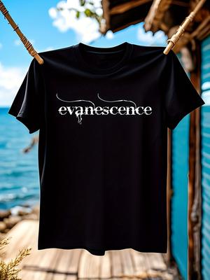 Men T Shirt Black Tshirt Evanescence Tshirts Women Tshirt