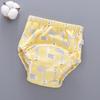 Calça de treinamento infantil lavável respirável reutilizável fralda capa de fralda ajustável para bebê