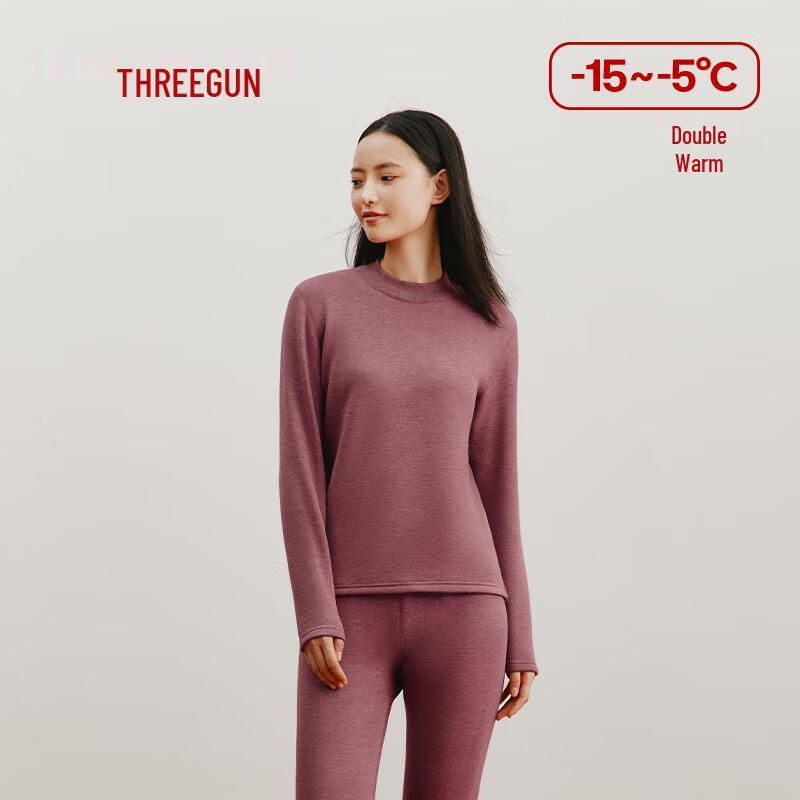 

Sanqiang 480 г Тяжелый вес Смесь мериносовой шерсти Термобелье с высоким воротником 2XL