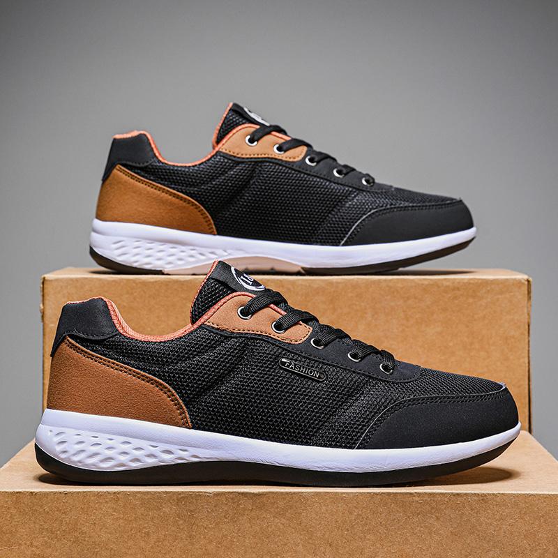 Men Shoes Walking Sneakers Leisure Male Mesh Sports Shoes Size 48 Non-Slip Footwear Tennis Sneaker Trend Breathable Man Sneakers