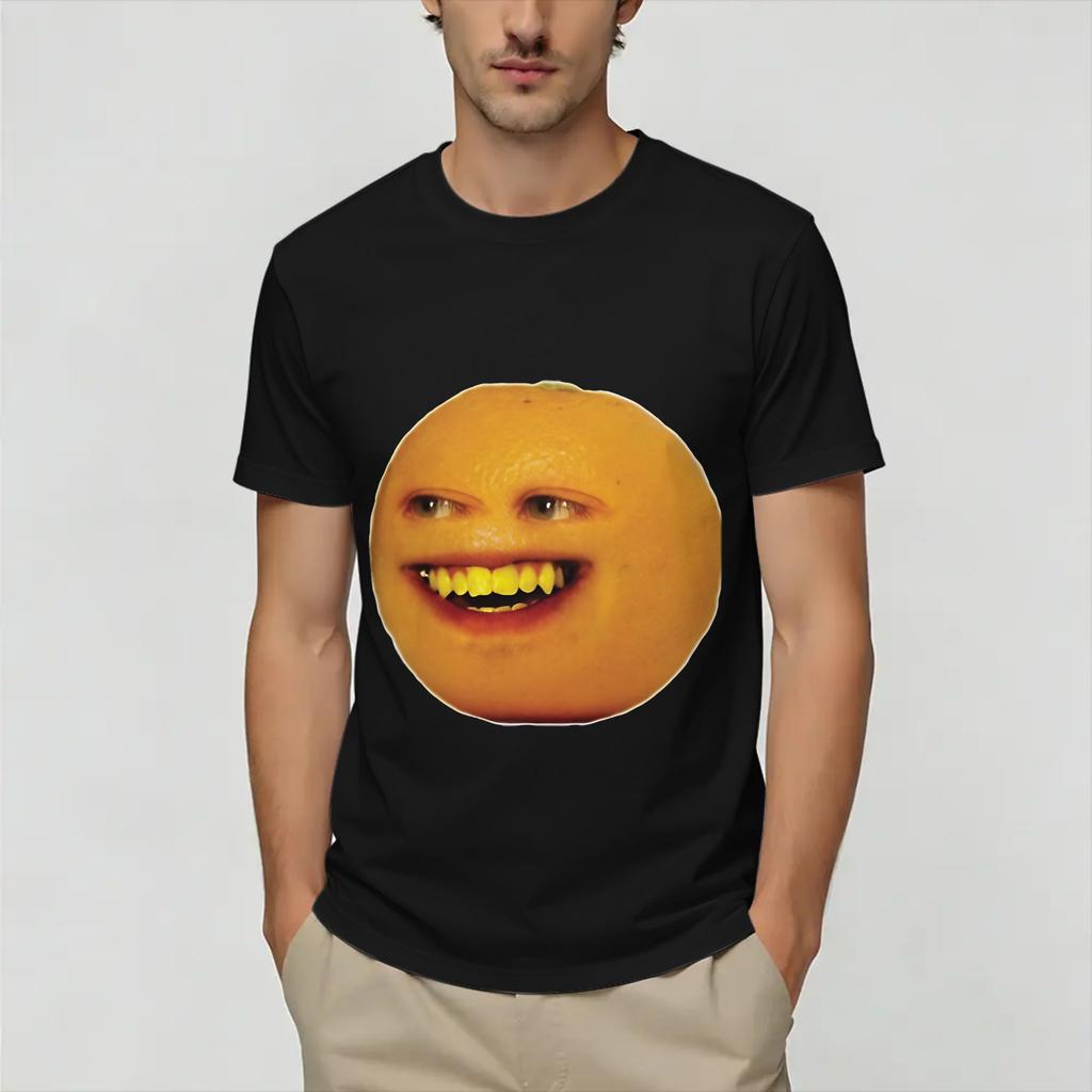 Lustiges nerviges Orangen T-Shirt Strand Hippie T-Shirts Unisex Reine Baumwolle Rundhals 4XL 5XL 6XL Kleidung Kurzarm Streetwear Tops