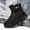 Winter Plus Velvet Warm Men's Ankle Boots Comfortable Cold-proof Snow Boots Anti Skid Fashion Outdoor Male Cotton Casual Shoes
