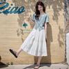 2026 Korean Style Women's Elegant Slimming Skirt Set - Summer Fashion One-Piece