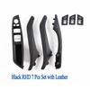 Left Right Interior Leather Passenger Door Handle Assembly For BMW 5 Series F10 F11 F18 520i 523i 525i 528i 535i