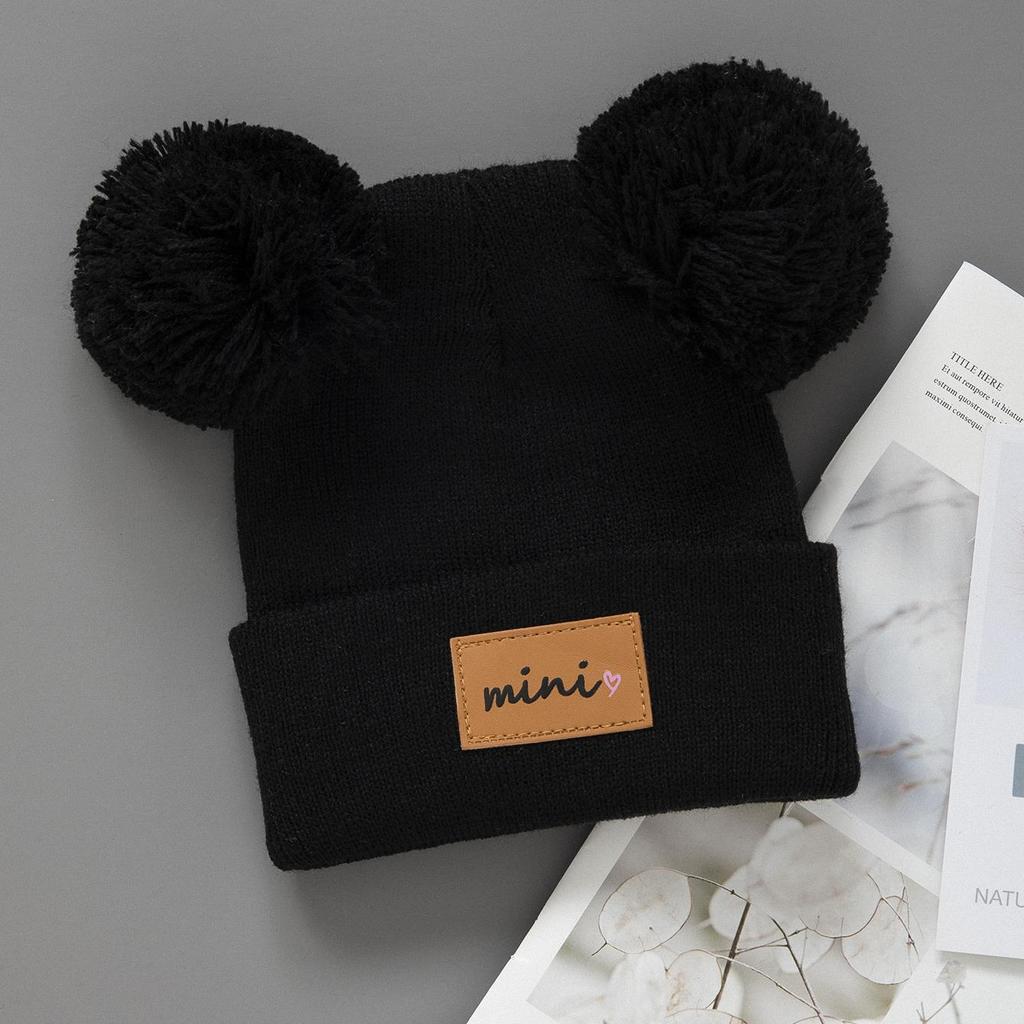 1/2 Stück Neugeborenes Baby Wintermütze Kinder Beanie Mütze für Mädchen Jungen Säuglingszubehör Kinderhüte Elastisch 0-3J Kleinkind Mädchen Jungen Mütze
