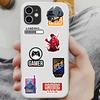 Funny Video Game Lovers Stickers DIY Gift Kids Toy Decal for Laptop Phone Scrapbook Luggage Decorative Graffiti Waterproof