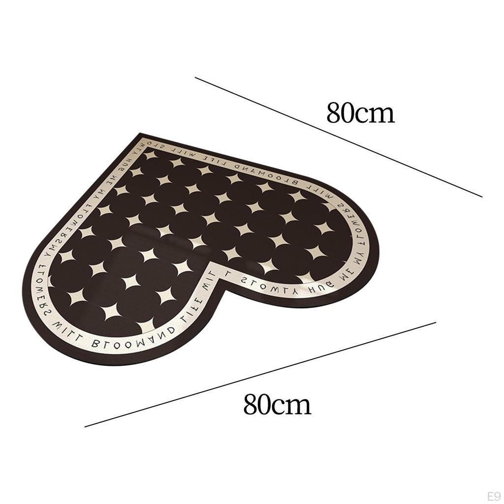 Cozy Heart Design Kitchen Mat Runner - Durable and Stylish