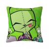 Invaders Zims Gir Cartoon Square Pillow Case Cushion Covers Fashion Polyester Decorative Pillowcase For Bed 40*40Cm