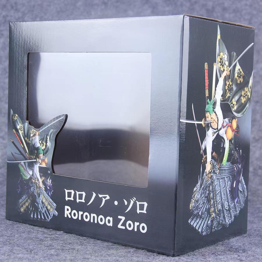 High Quality Anime Figure Katana Zoro 20cm Anime One Piece Roronoa Zoro Action Figures Pvc Collectible Model Toys For Children