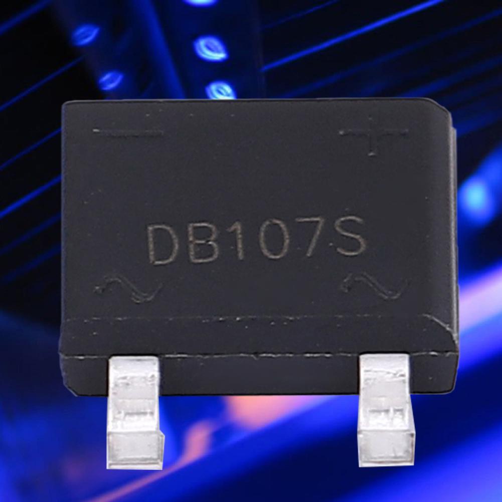 1A 1000V DB107S Multiple Batches Square Rectifier Bridge Full Current Voltage (10pcs)