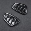 Fit For Benz E-Class 2016-2021 Carbon Fiber Dashboard Air Outlet Vent Frame Trim