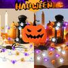 Xiaomi 1pc 20/30 LED Halloween Copper Wire String Light With Mini Ghost Pumpkin Bat Waterproof Fairy Atmosphere Lamp Battery Operated