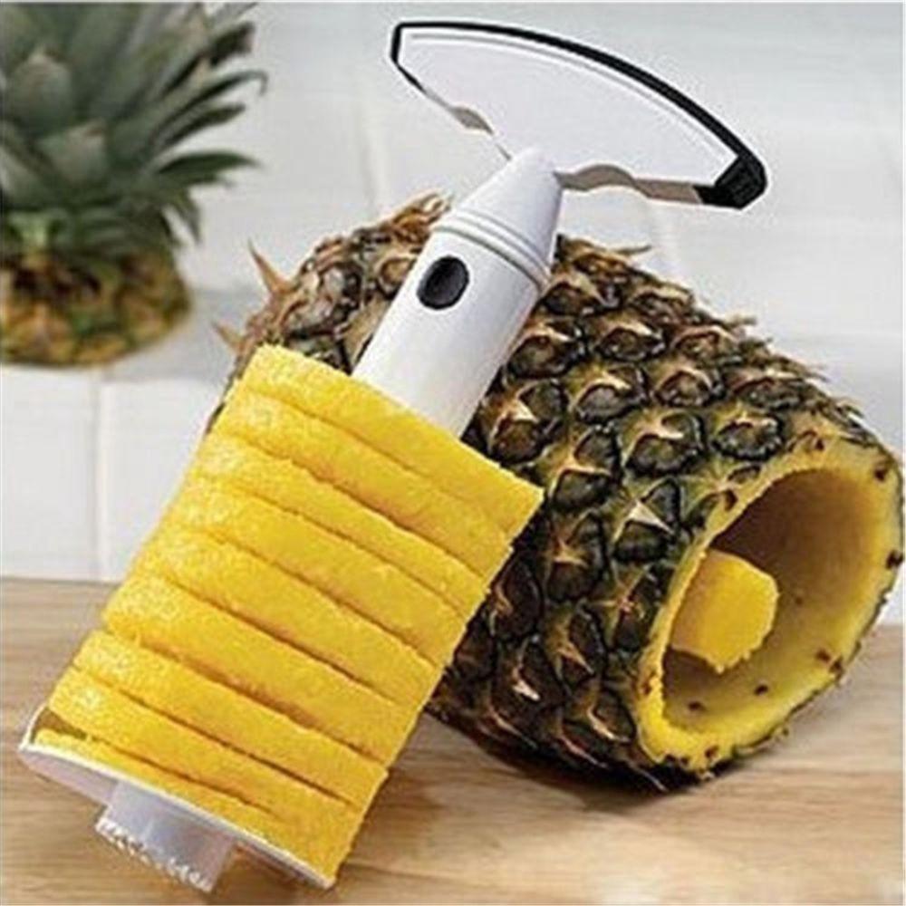 Durable Stainless Kitchen Fruit Pineapple Corer Slicer Peeler Cutter Parer Tool