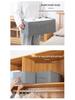 Cotton and Linen Folding Storage Box Organizer for Clothes and Toys
