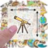 35pcs-100pcs Cartoon Adventure Stickers Vintage Pirate Stickers Compass Stickers For Laptop Luggage Scrapbook