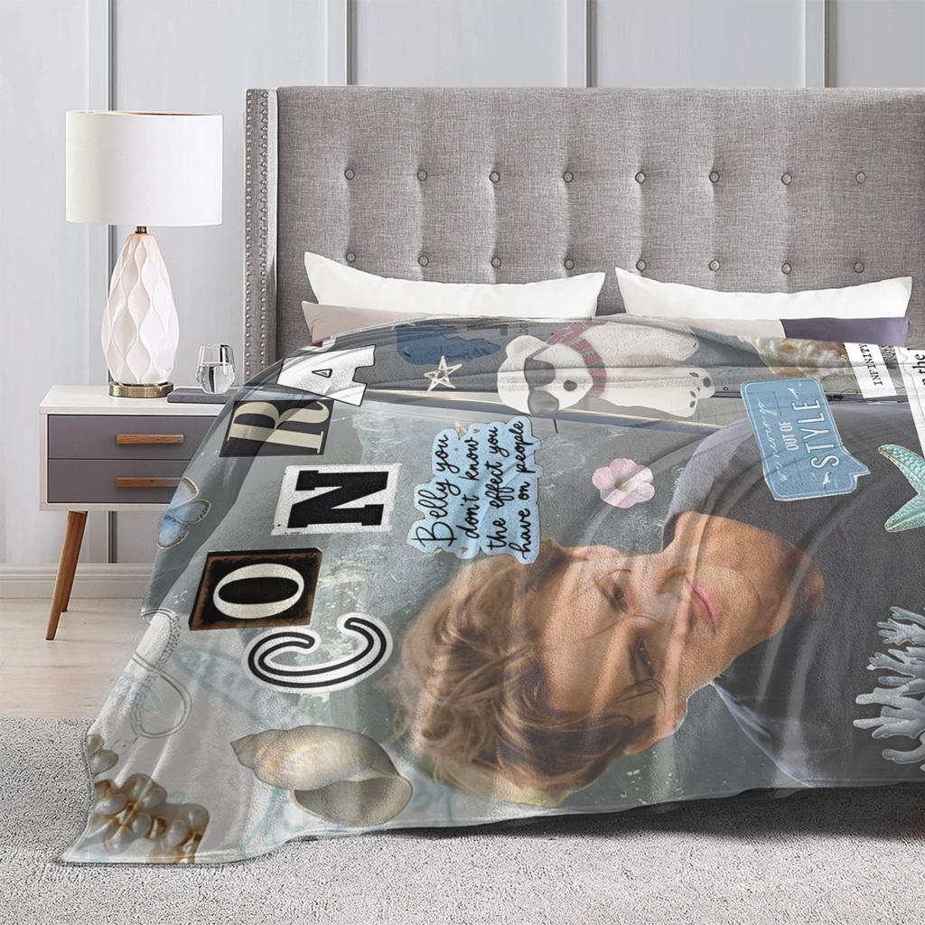 Conrad Fisher The Summer I Turned Pretty Throw Blanket for Couch Fuzzy Plush Blanket Multiple Sizes Bedspread for All Seasons