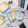 Outus 122 Pieces Classroom Incentive Chart for 6 Designs with 1760 Pieces Colorful Star Stickers for Classroom Teaching Kids Behavior Chore Reward