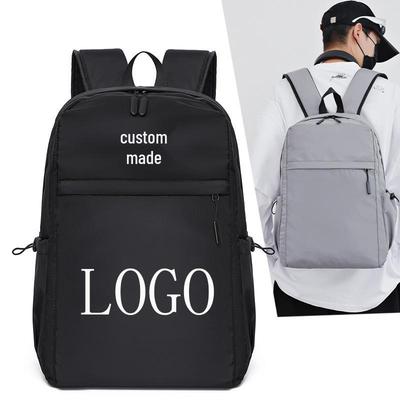 Customizable Casual Backpack for Outdoor Sports & Travel – Student-Friendly with Logo Printing Option