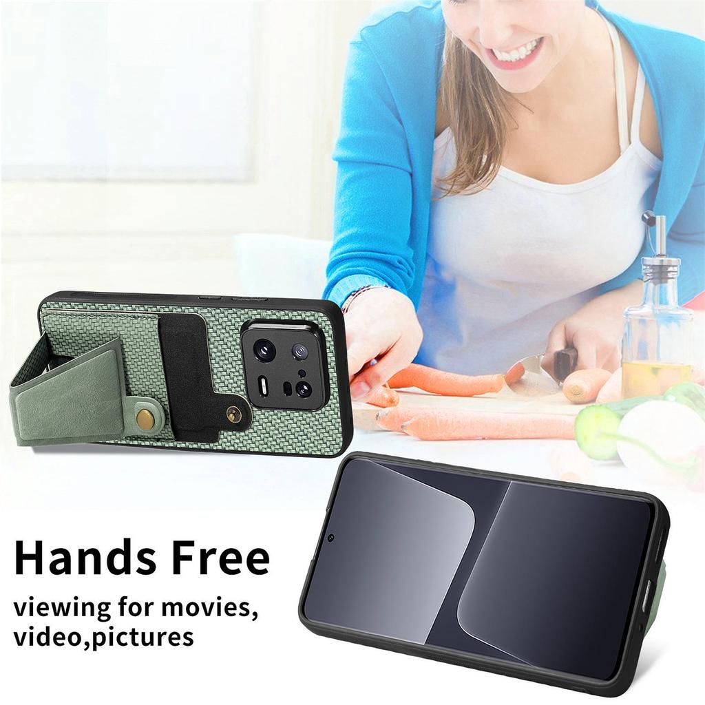Applicable To Xiaomi 11Lite Card Mobile Phone Case Redmi Note11 Anti-drop Protective Case PocoX1 Bracket Mobile Phone Case