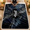 Flanelinis pledas Juventus FC Šiltas minkštas pledas naudojimui patalpoje ant sofos, lovos, svetainėje