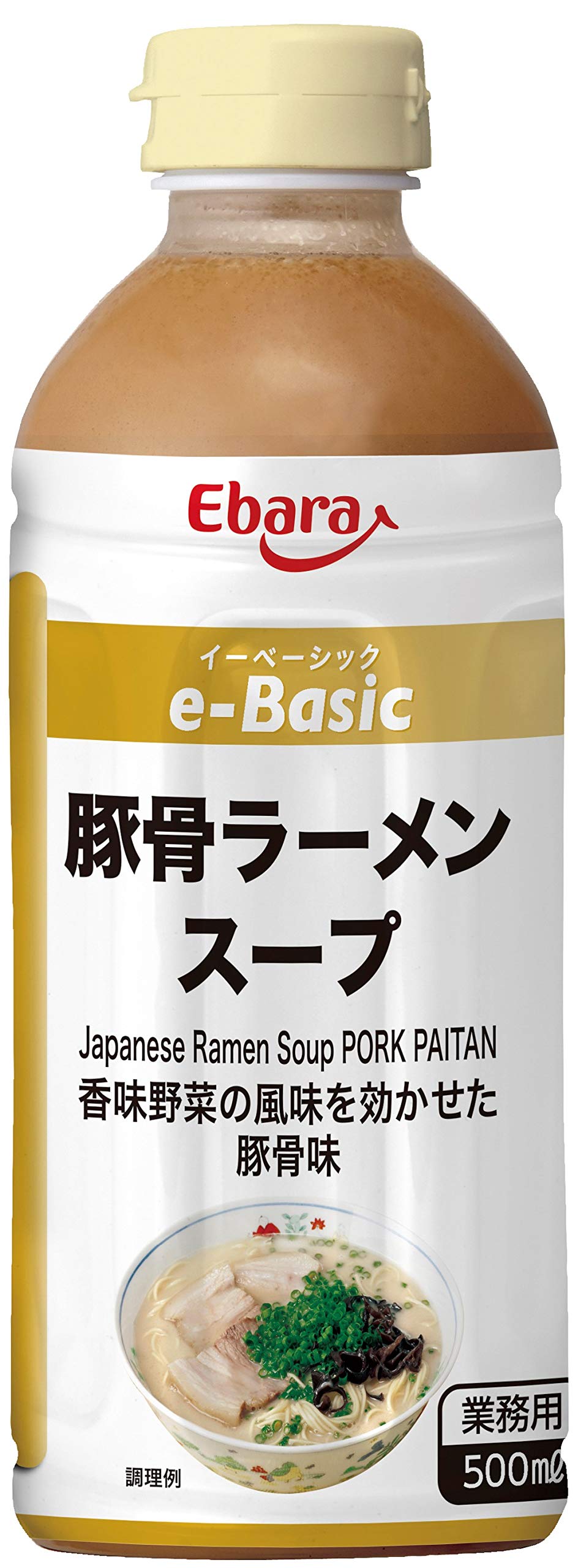 

Суп рамен Tonkotsu 500 мл x 3 бутылки Суповая смесь Рамен Суп Tonkotsu Суповая смесь Tonkotsu [Ebara] e-Basic (Суп Рамен)
