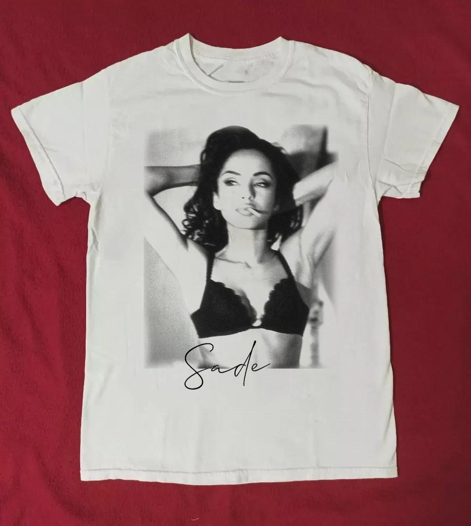 Sade Graphic 90S Tour Graphic Shirt Cotton Shirt L