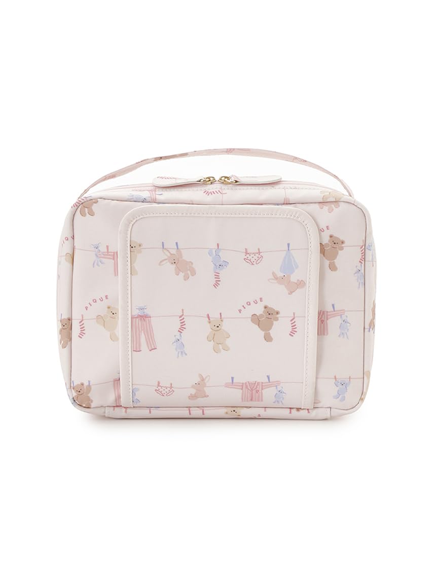 Washing Animal Print Diaper Pouch PPGB261714 Pink Free Size [Gelato Pique] Women s