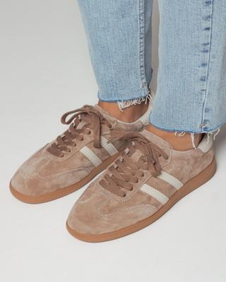 Damen Sneaker Prima d'Arte 20881 36 beige Wildleder