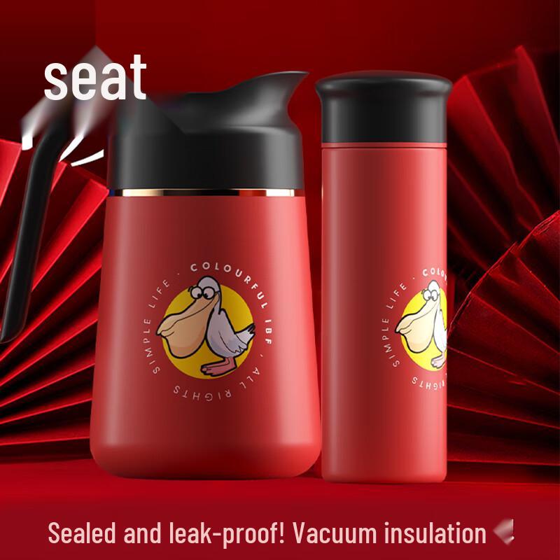 

Aibofei Dodo Bird Stainless Steel Cup & Pot Set