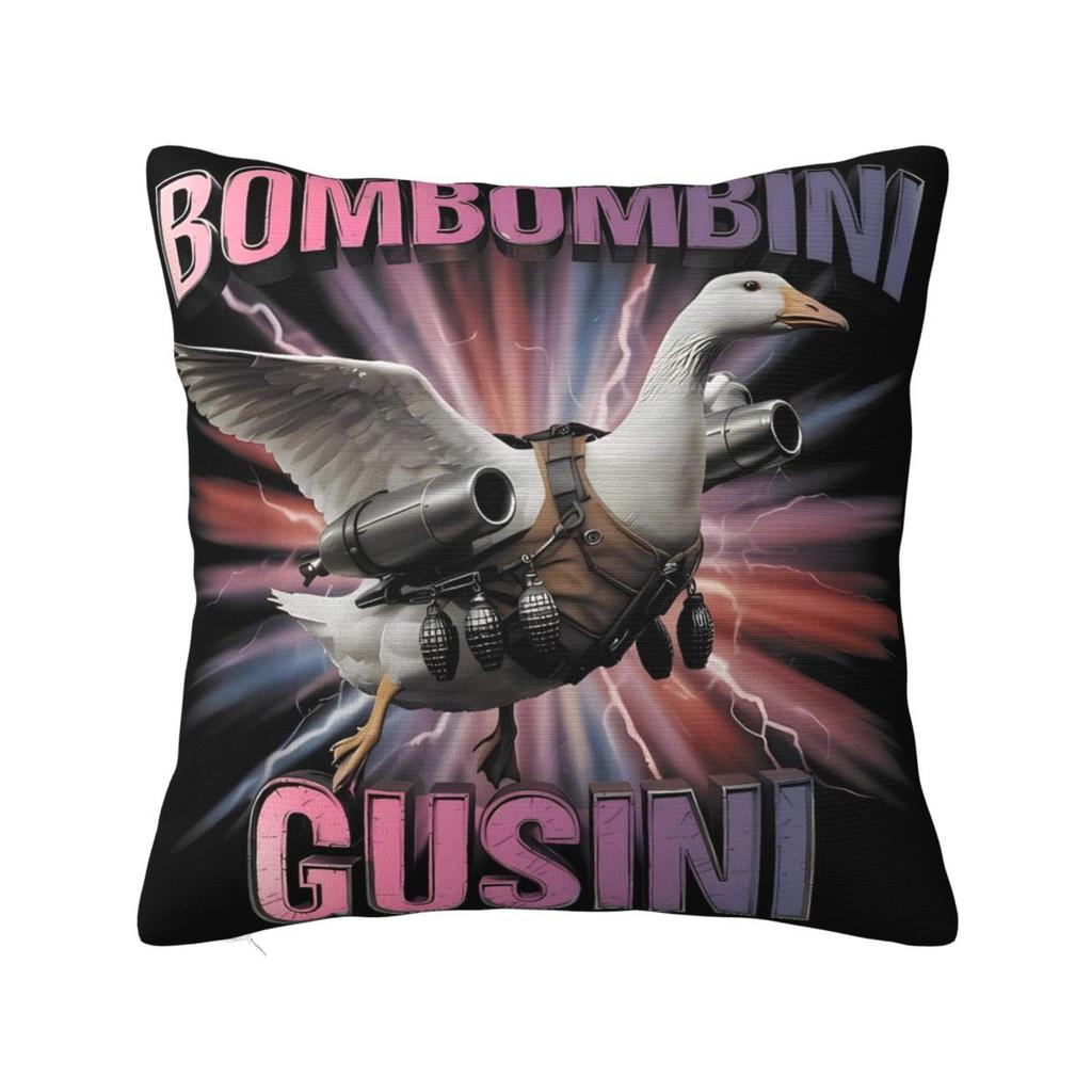 Pillow Cover ITALlAN Brainrot Creative Animal Design Cushion Cover Funny Pillow Case For Wedding Party Home Decor Pillowcases