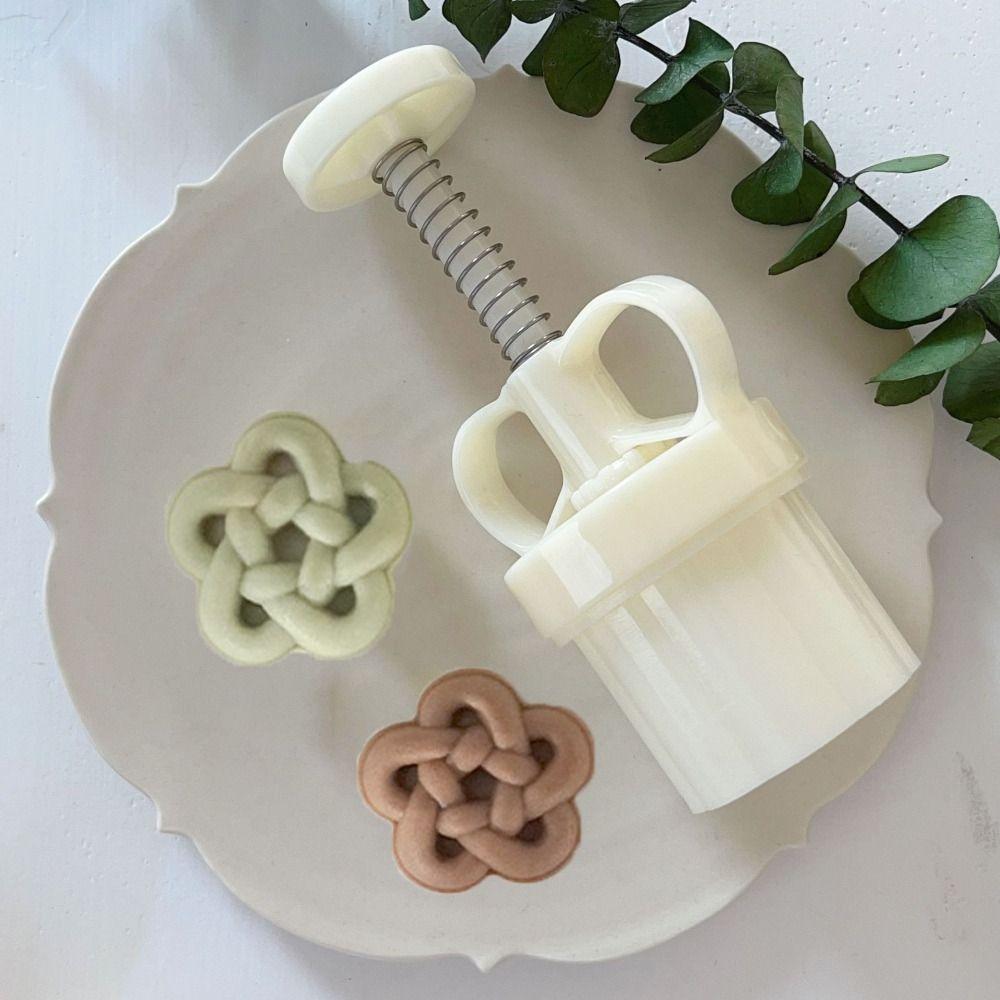 Embossed Pattern Cookie Mold Hand Press Stamps Mung Bean Cake Mold  Mid-Autumn Festival