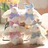 Cute and Fresh Rabbit Pendant Plush Toy Doll Bag Hanging Keychain Rag Doll Doll Doll