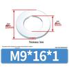 Extra Large Galvanized Metal Flat Washers - Sizes M1.6 to M14