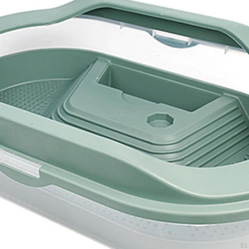 Przenośny zbiornik dla żółwia z tarasem słonecznym - Idealny dla gadów i płazów