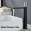 BAKALA Bathroom Faucet Brush Gold Basin Faucet Mixer Hot &Cold Bathroom Basin Faucet Mixer Tap Hot and Cold Sink Faucet