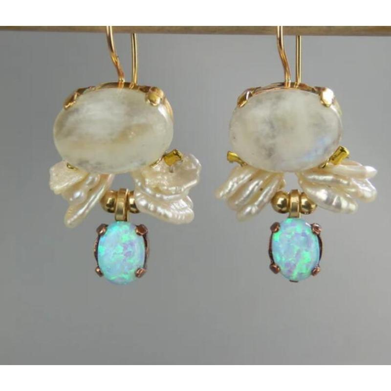 Luxury New Women's Earrings Retro Fashion Creative Women's Earrings