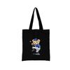Women Shopping Bag All-match Bear Series Handbag Foldable Reusable Cloth Shopper Harajuku Style Bag Student Canvas Tote Bag