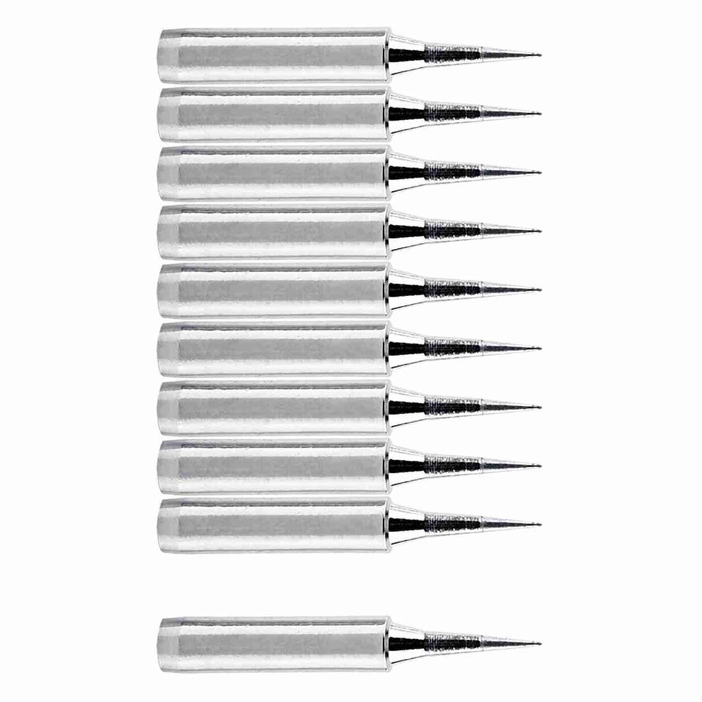 10Pcs Sharp Soldering Replacement Solder Iron Tips Station Tool 900MTI