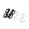 4Pcs Camera Strap Conversion  Metal Triangle Shoulder Strap Connection Buckle Camera Buckle Replacement