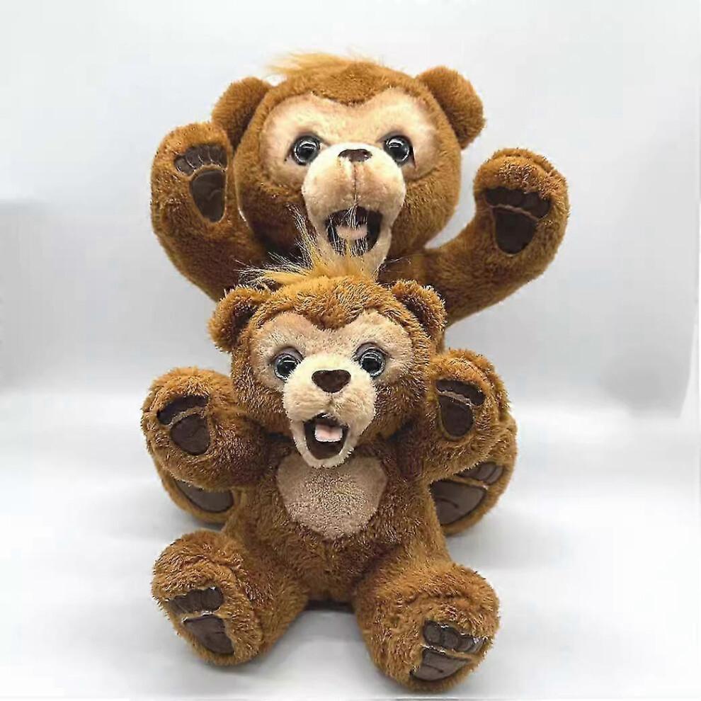 Aiyi-Interactive Music Plush Toy Soft Plush Teddy Bear Stuffed Doll Children's Birthday Gift (40cm)