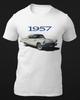 1957 Ford Thunderbird American Classic Car Short-Sleeve T-Shirt