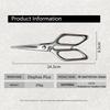 Premium Steel Kitchen Shears Ergonomic Poultry Fish Bone Scissors Culinary Tool Set with Gift Packaging Professional5