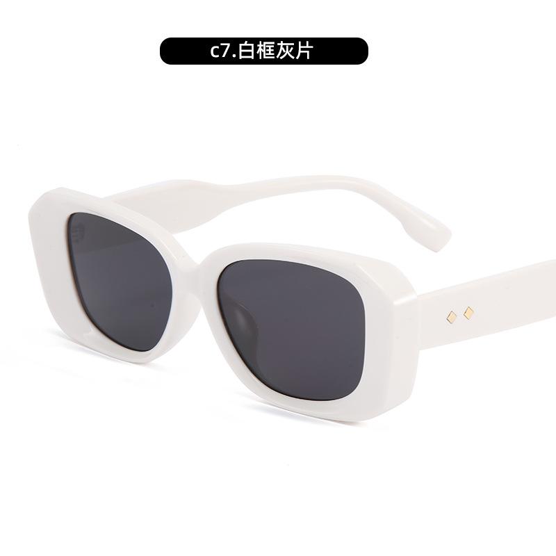 

Солнцезащитные очки Неправильной формы Имитация Пластиковой Оправы Солнцезащитные очки Женские Солнцезащитные очки