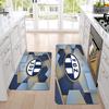 FC Zürich Flannel Area Rug Soft Kitchen Floor Mat Non Slip Carpet Room Decor