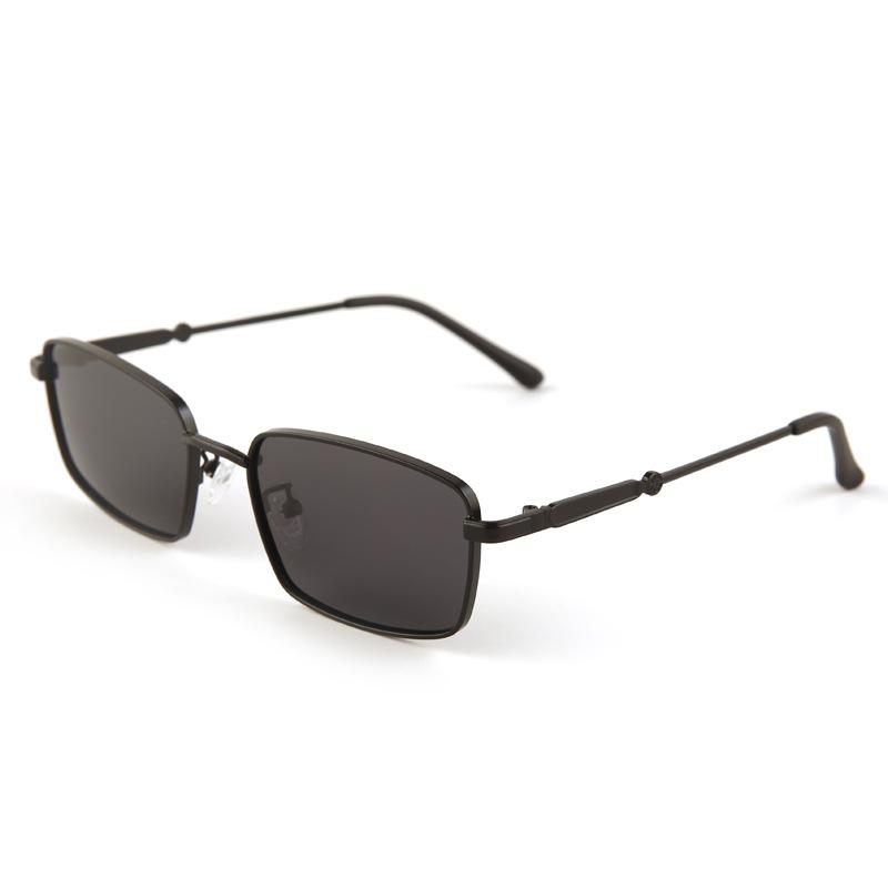 Retro small frame square sunglasses women's personalized polarized sunglasses UV-proof men's fashion glasses