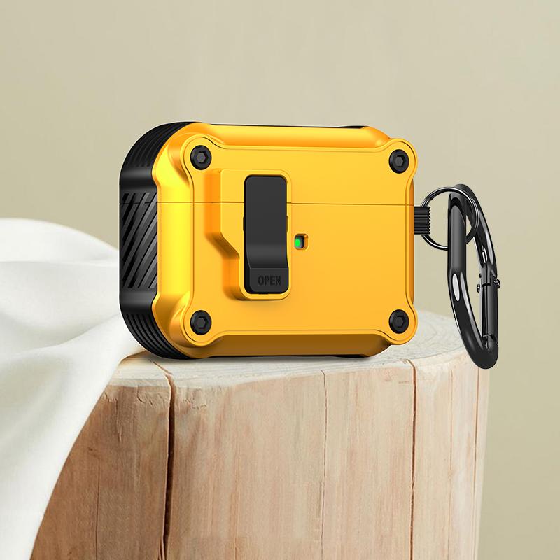 Security Lock Cover for AirPods Pro 2 3 Case for AirPods Pro2 Pro 2nd Gen Case Shockproof Cover Air Pods Pro Airpods3 Funda