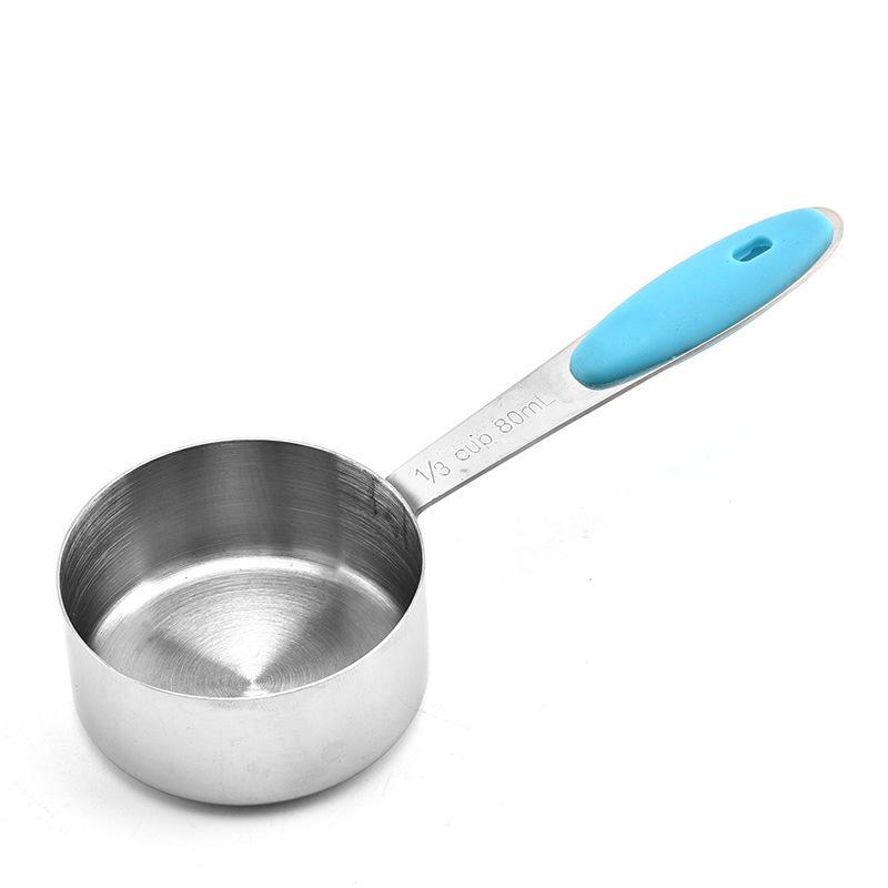 430 Stainless Steel Multi-Function Measuring Spoons and Cups Set for Baking, Coffee, and Seasoning