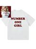 Neues Album Number One Girl Gleiche T-Shirts Herren Damen Kleidung Harajuku Tops Y2k Unisex Sommer Hochwertige Baumwoll-T-Shirts